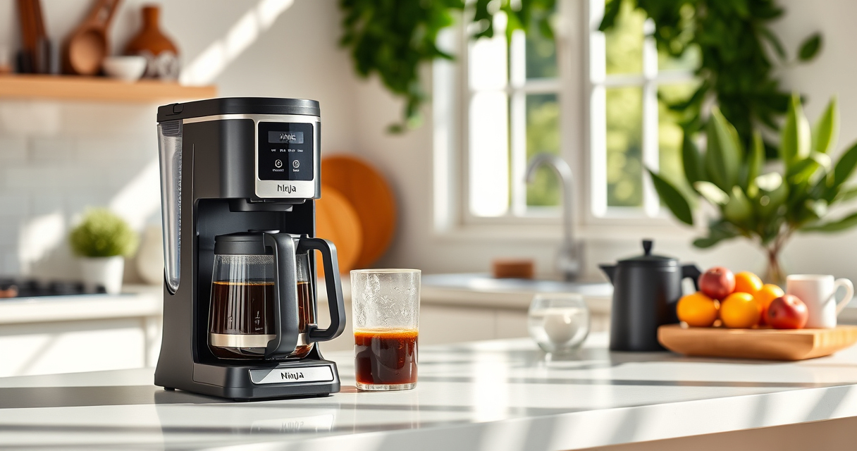 Summer Coffee Perfection: Ninja Hot & Iced XL Coffee Maker Accessories