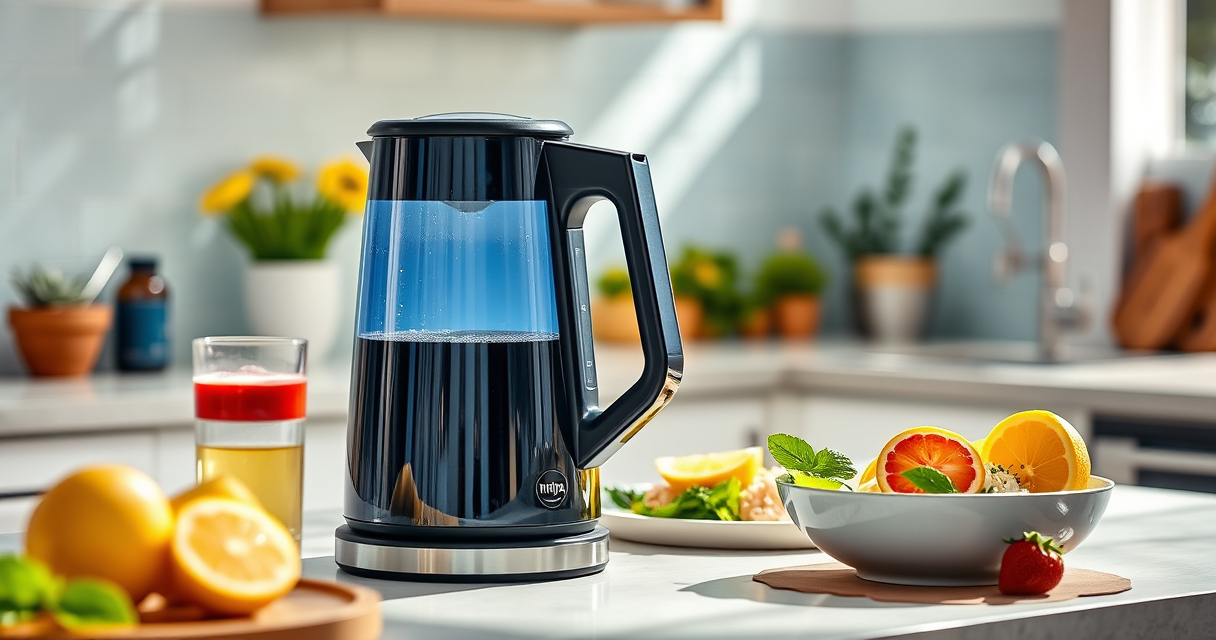 Summer Refresh with Ninja KT200BL Precision Kettle: Perfect for Iced Tea & More