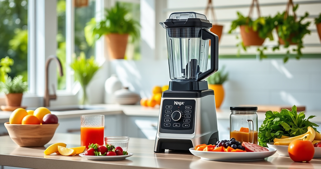 Summer Refreshments with the Ninja BN805A Pro Plus Kitchen System