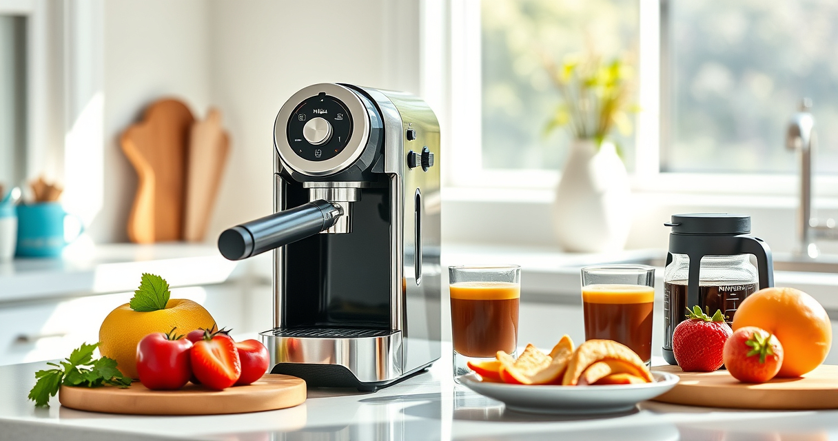 Summer Sips with the Ninja Luxe Café Mini Espresso & Drip Coffee