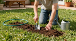 This Easy DIY Trick Solves 4 Common Lawn Problems At Once – All It Takes Is A Piece Of Old Chain-Link Fencing