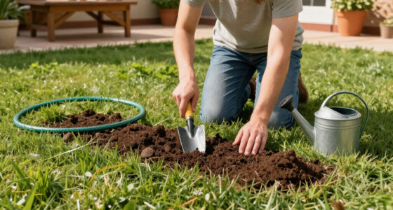 This Easy DIY Trick Solves 4 Common Lawn Problems At Once – All It Takes Is A Piece Of Old Chain-Link Fencing