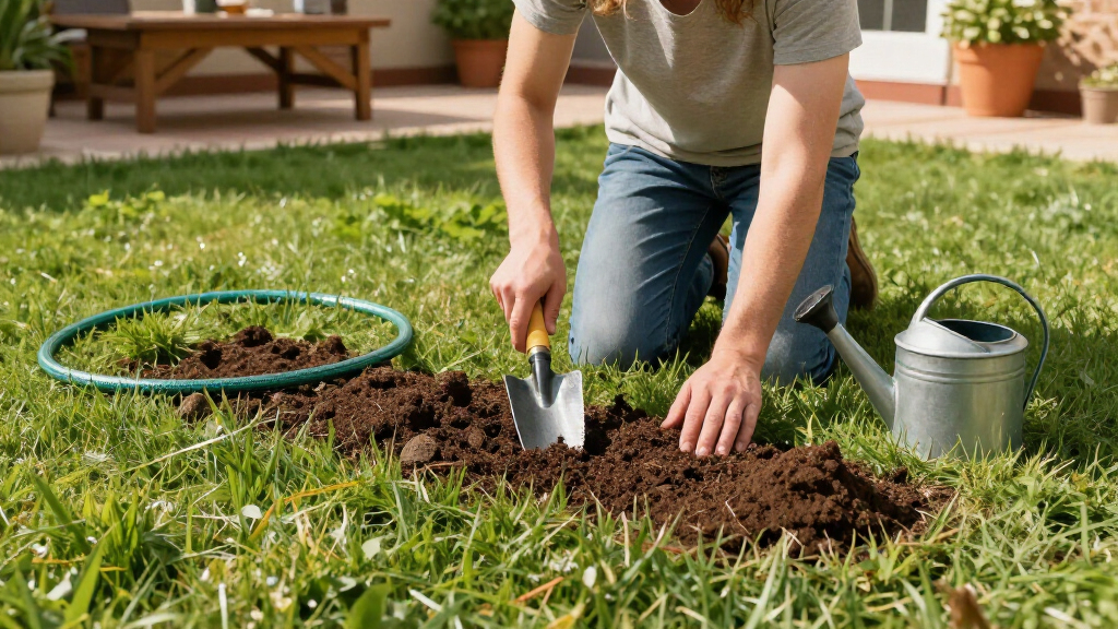 This Easy DIY Trick Solves 4 Common Lawn Problems At Once – All It Takes Is A Piece Of Old Chain-Link Fencing
