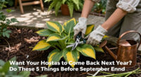 Want Your Hostas To Come Back Next Year? Do These 5 Things Before September Ends