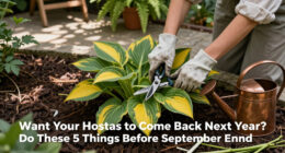 Want Your Hostas To Come Back Next Year? Do These 5 Things Before September Ends