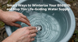 4 Smart Ways To Winterize Your Bird Bath And Stop This Life-Giving Water Supply Freezing Over