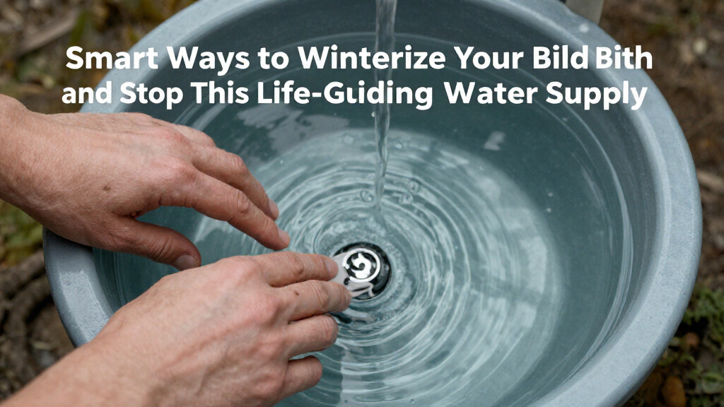4 Smart Ways To Winterize Your Bird Bath And Stop This Life-Giving Water Supply Freezing Over