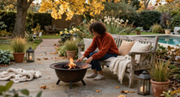 4 Ways I’m Transitioning My Garden Into A Cosy Outdoor Living Space For Autumn
