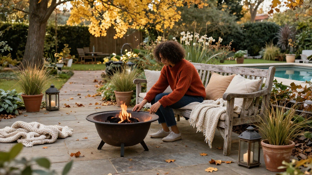 4 Ways I’m Transitioning My Garden Into A Cosy Outdoor Living Space For Autumn