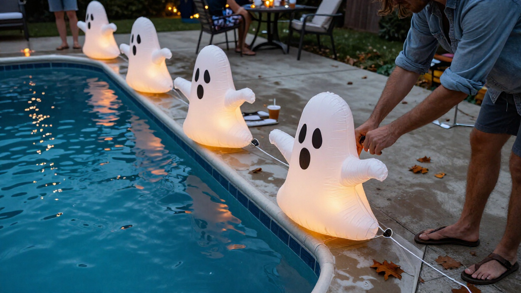How to Choose Spooky Inflatable Pool Decorations