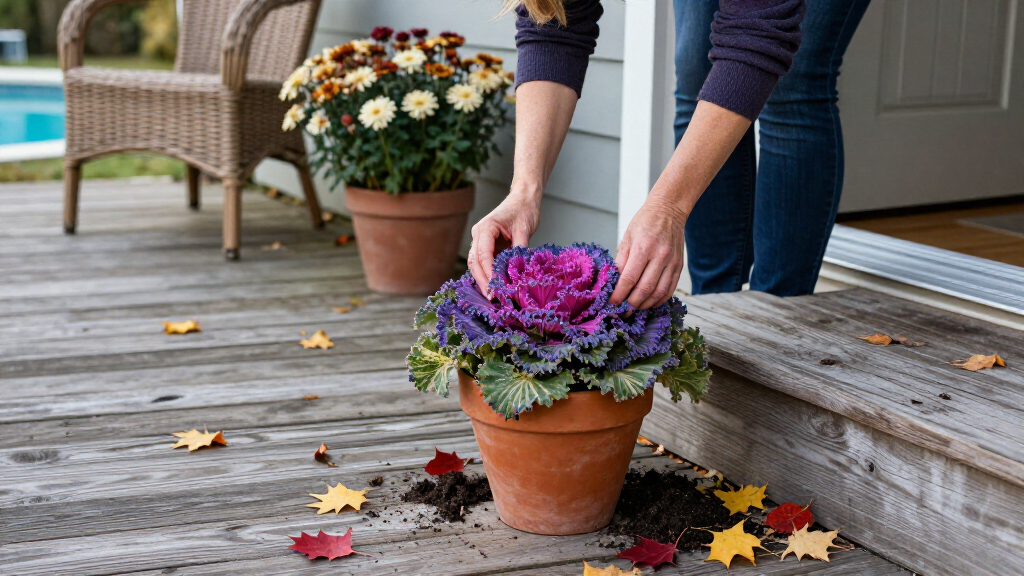 This Colorful Fall Porch Plant Looks Beautiful Long After Your Mums Have Faded – And It's Frost Hardy, Too